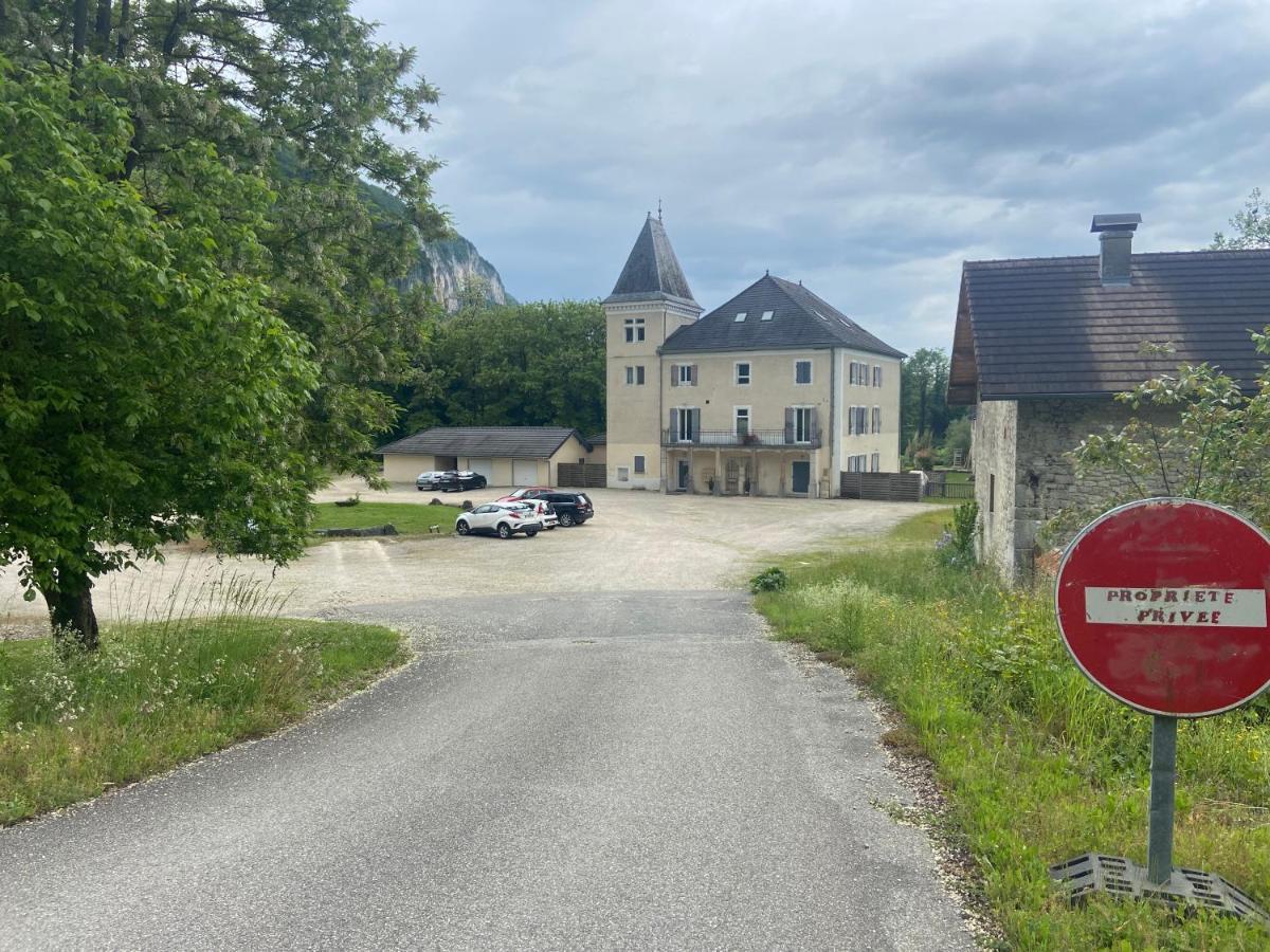 Au Chateau Saint Blaise Virignin Exterior foto